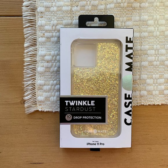 case-mate Other - NEW casemate gold twinkle stardust phone case ✨ iphone 11 pro